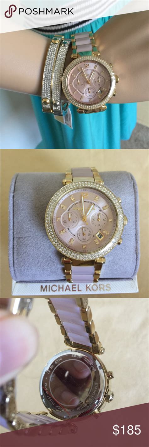 michael kors uhrenarmband verlängern|Michael Kors Uhrenglieder MK6326 .